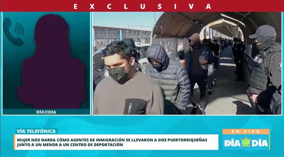 a family of american citizens was detained and taking to a immigration center