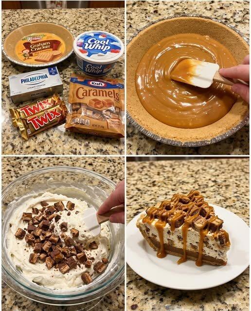 This No-Bake Pie Took Everything Good About a Twix Bar - NewsBreak