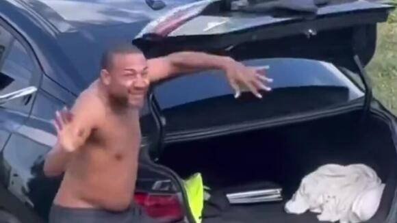 Viral Clip Shows Roofer Shooting Nail Gun at Suspected Thief – But Was ...
