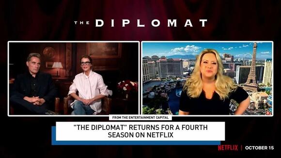 Rachel Smith chats with ‘The Diplomat’ stars about relatability as new season debuts