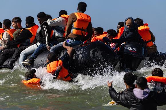 The British far right are deploying new tactics to stop the small boats ...