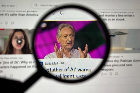 AI Godfather Geoffrey Hinton Warns of 'Alien Beings' That Could Escape ...