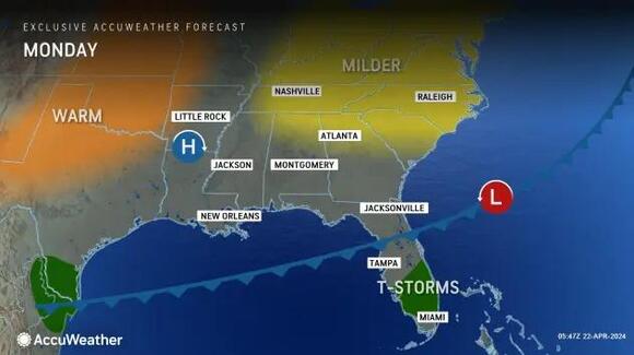 Big storms to kick off week in South Florida - NewsBreak