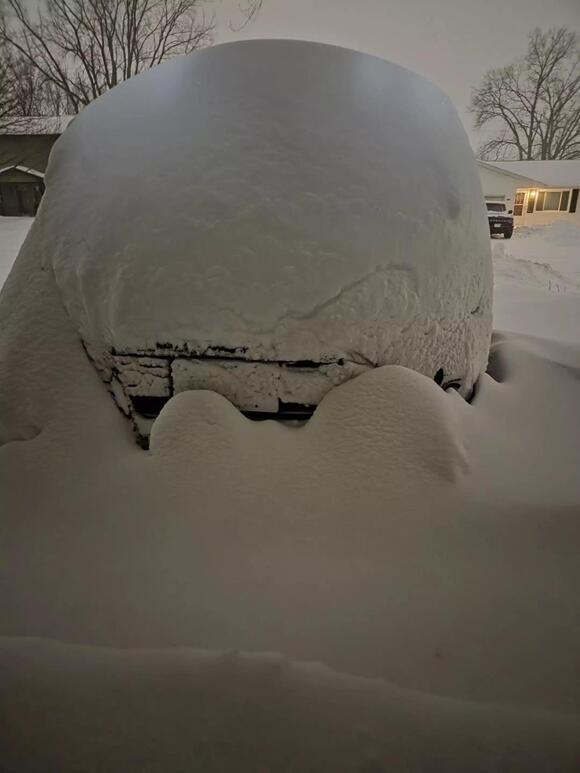 ️ Blizzard Across Wisconsin: Snow Totals and Photos from Around the ...