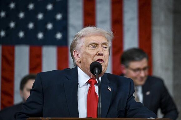 President Donald Trump faces sharp backlash after sharing a video that ...