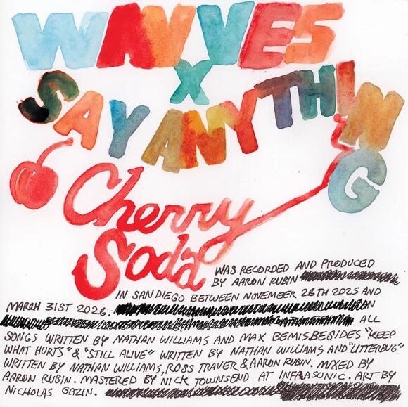 Say Anything and Wavves Announce Collaborative Album Cherry Soda, Debut ...
