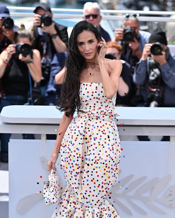 Demi Moore 'out of her depth' at Cannes Film Festival body language ...