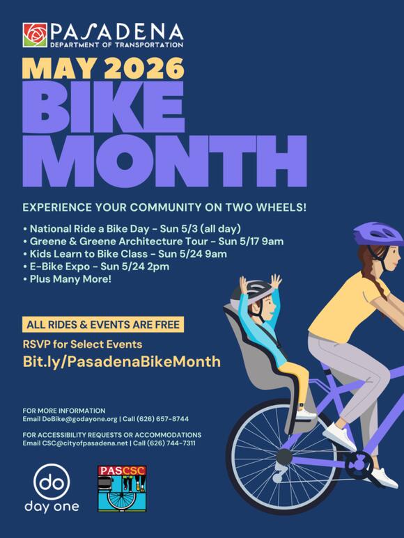 🚴 Pasadena Bike Month 2026: Free Rides and Events All May - NewsBreak