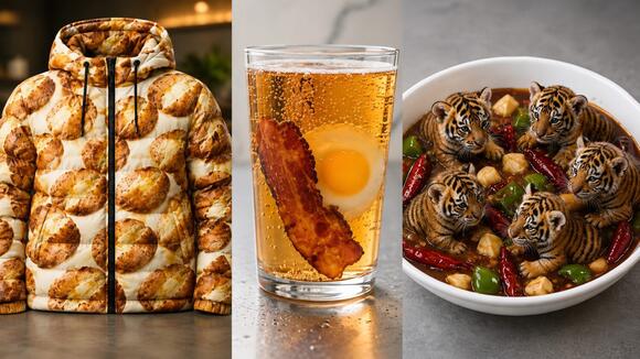 Just Eat's AI Menu Photos Gave Diners Tiger Cubs, Airplanes and Jackets