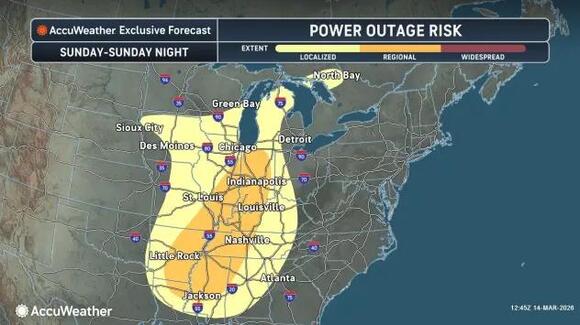 Severe weather to erupt over a dozen states in the central, eastern US ...