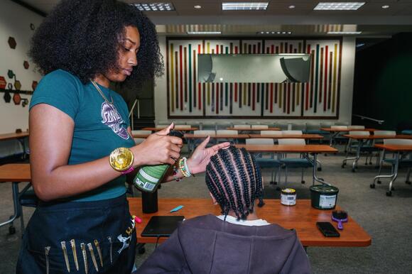 Amid Trump's assaults on DEI, how one university is elevating Black ...