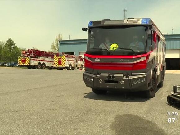 America’s first electric fire truck stops in Maryland - News Break