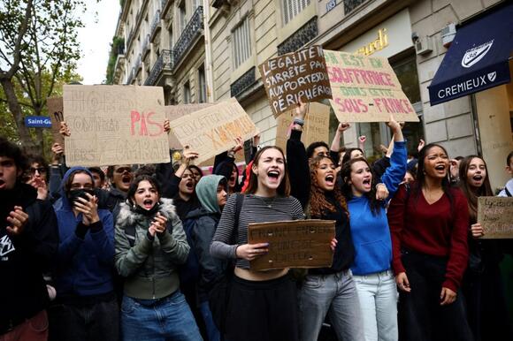 Why French students are leading massive protests across the country ...