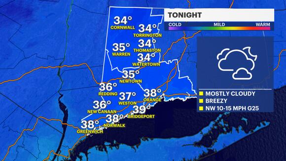 Chilly and breezy this weekend, risk of showers Saturday - NewsBreak
