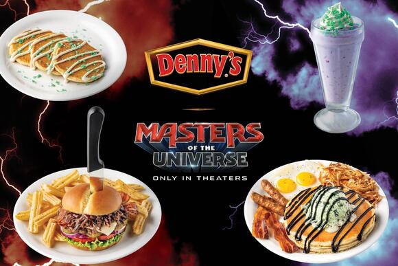 Denny’s ‘Masters of the Universe’ Menu Includes Ice Cream on Pancakes ...