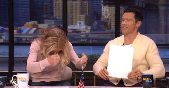 Kelly Ripa Dropped Her Towel After Showering Before Seeing a Drone ...