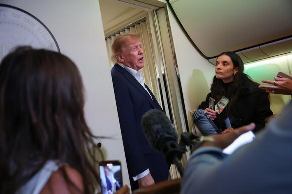 'Don't kill the Golden Goose': Trump says AI warnings 'HOAX,' AI ...