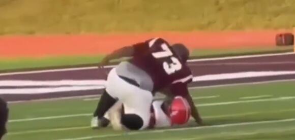 15-Year-Old JV Player Sustains Multiple Spinal Fractures After Moronic Player 4-Times His Size Belly Flops On Him For No Reason [VIDEO] - NewsBreak