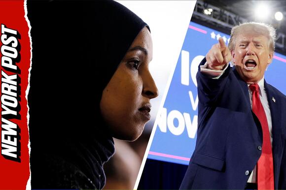 Trump blasts Ilhan Omar at Iowa rally as crowd erupts in ‘lock her up’ chants