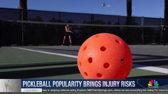 Pickleball injuries rising in Coachella Valley as experts urge players ...