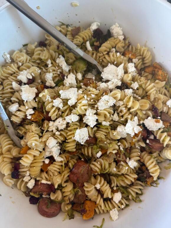 A Maple-Balsamic Dressing Gives This Fall Pasta Salad Its Sweet and ...