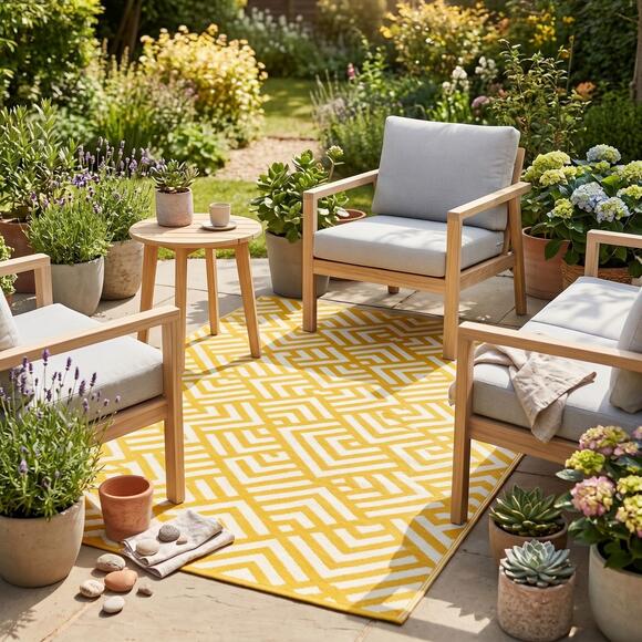 ALDI’s New Outdoor Rugs Turn a Backyard From Drab to Fab, Fast – it’s ...