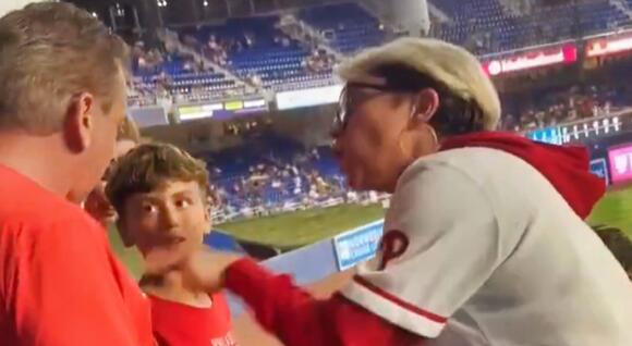Father & Son Finally Break Their Silence Over Viral Incident After Phillies  “Karen” Bullied Them Into Giving Up Harrison Bader Home Run Ball [VIDEO] -  NewsBreak
