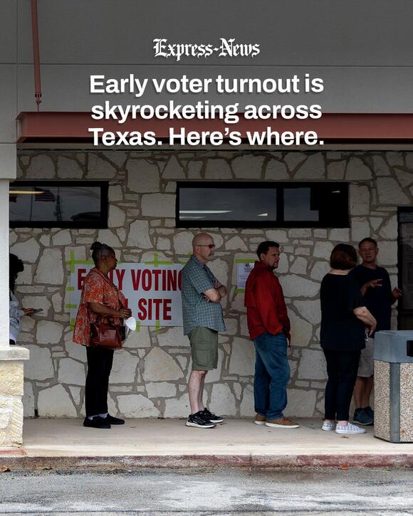 High early voting turnout in Texas primary election - NewsBreak