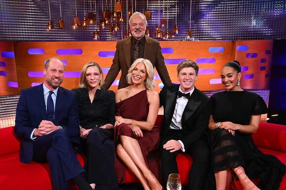 Prince William Makes Surprise Appearance on ‘The Graham Norton Show’ in Royal Family First
