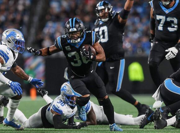 Panthers run game progresses as Chuba Hubbard eclipses McCaffrey's ...