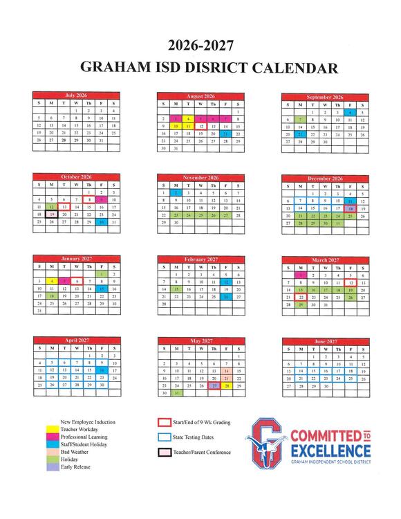 GISD board approves 2026-2027 calendar - NewsBreak