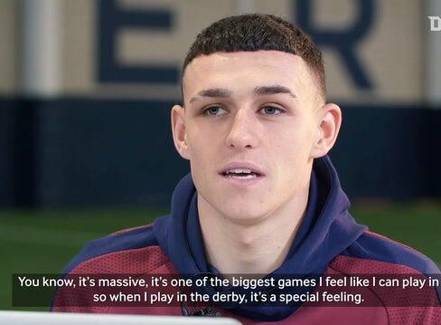 Phil Foden Recalls Iconic Manchester Derby Moments News Break