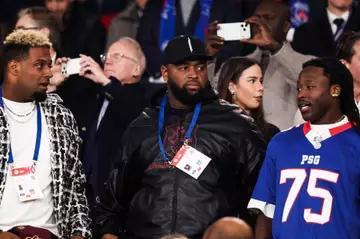 NFL stars receive studio applause with pitchside comments at Champions League game in Paris