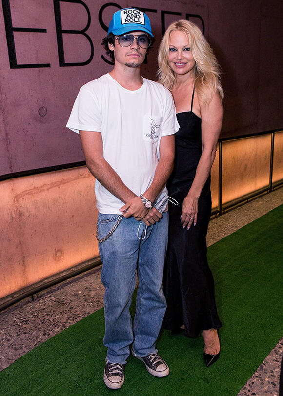 Pam Anderson 54 Stuns With Tommy Lee Look Alike Son Dylan 23