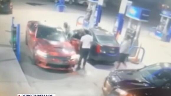 Caught on Camera: Gas Station Dispute Leaves Three Dead in Detroit ...
