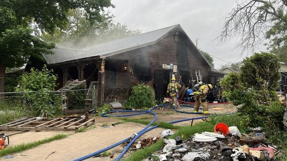 Fire crews investigating structure fire in Eastern Travis County with ...