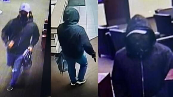 FBI searching for suspect after armed bank robbery in Elmhurst