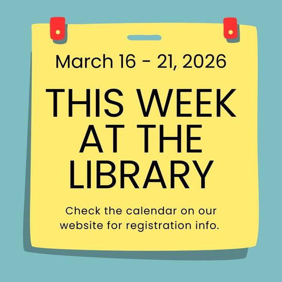 Library events happening this week - NewsBreak