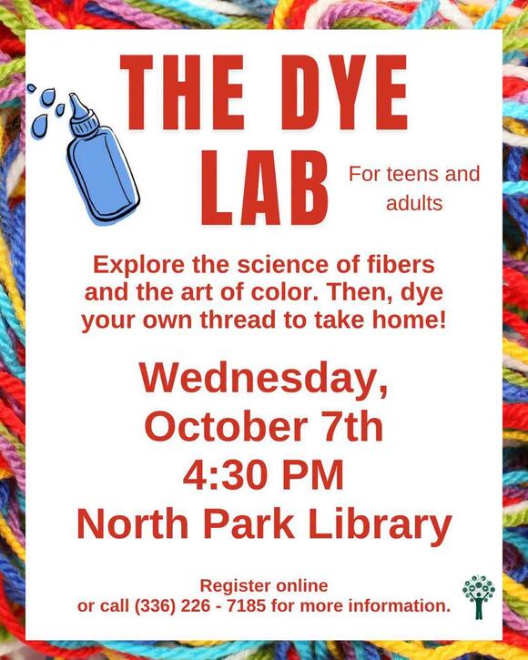 Teen and adult programs at North Park Library - NewsBreak