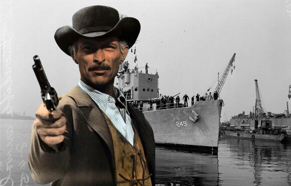 Lee Van Cleef was awarded the Bronze Star for his WWII service before ...