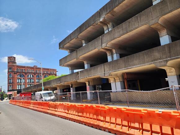Initial Demolition Work Starts at Unsafe Binghamton Garage - NewsBreak