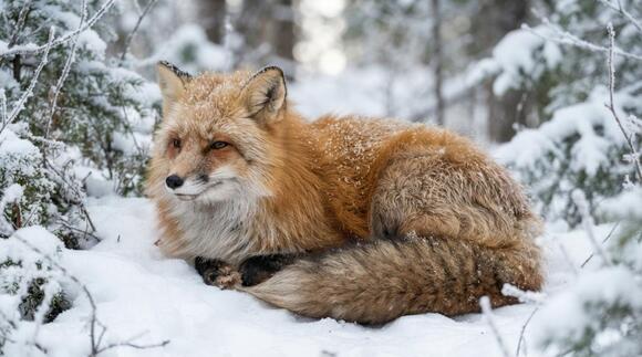 Red Foxes in Winter: 13 Behaviors Researchers Only Recently Noticed ...
