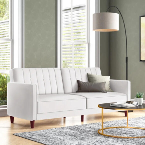 Wayfair Is Selling a 'Fantastic' 910 Faux Leather Sofa for 355 and