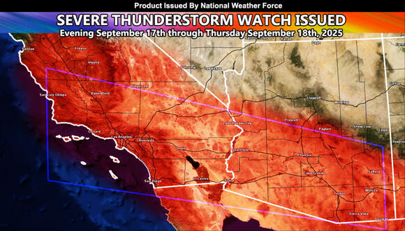 Severe Thunderstorms and Flooding likely For Southern California and ...