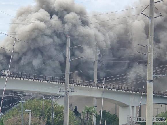 Fire breaks out at scrap metal facility near in Northwest Miami Dade ...