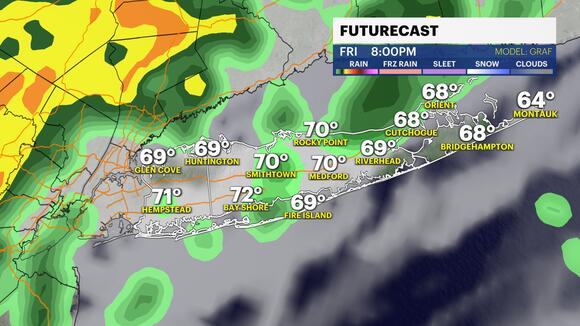 Mostly sunny and warm Thursday, chance for Friday evening storms ...