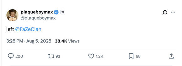 PlaqueBoyMax Confirms He Left FaZe Clan - NewsBreak