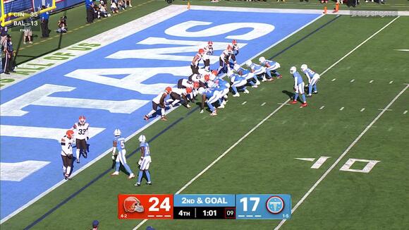Tony Pollard's third TD vs. Browns helps to restore tie score