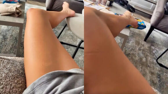 Sophie Cunningham Shows Off Her “Good” Incredibly Long Leg with a Trick  While Watching College Football During Recovery from Season-Ending Knee  Surgery [VIDEO] - NewsBreak