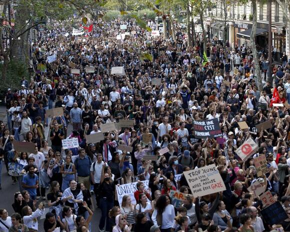 The Guardian view on Europe's protests: the social contract has broken -- and young people want solutions | Editorial